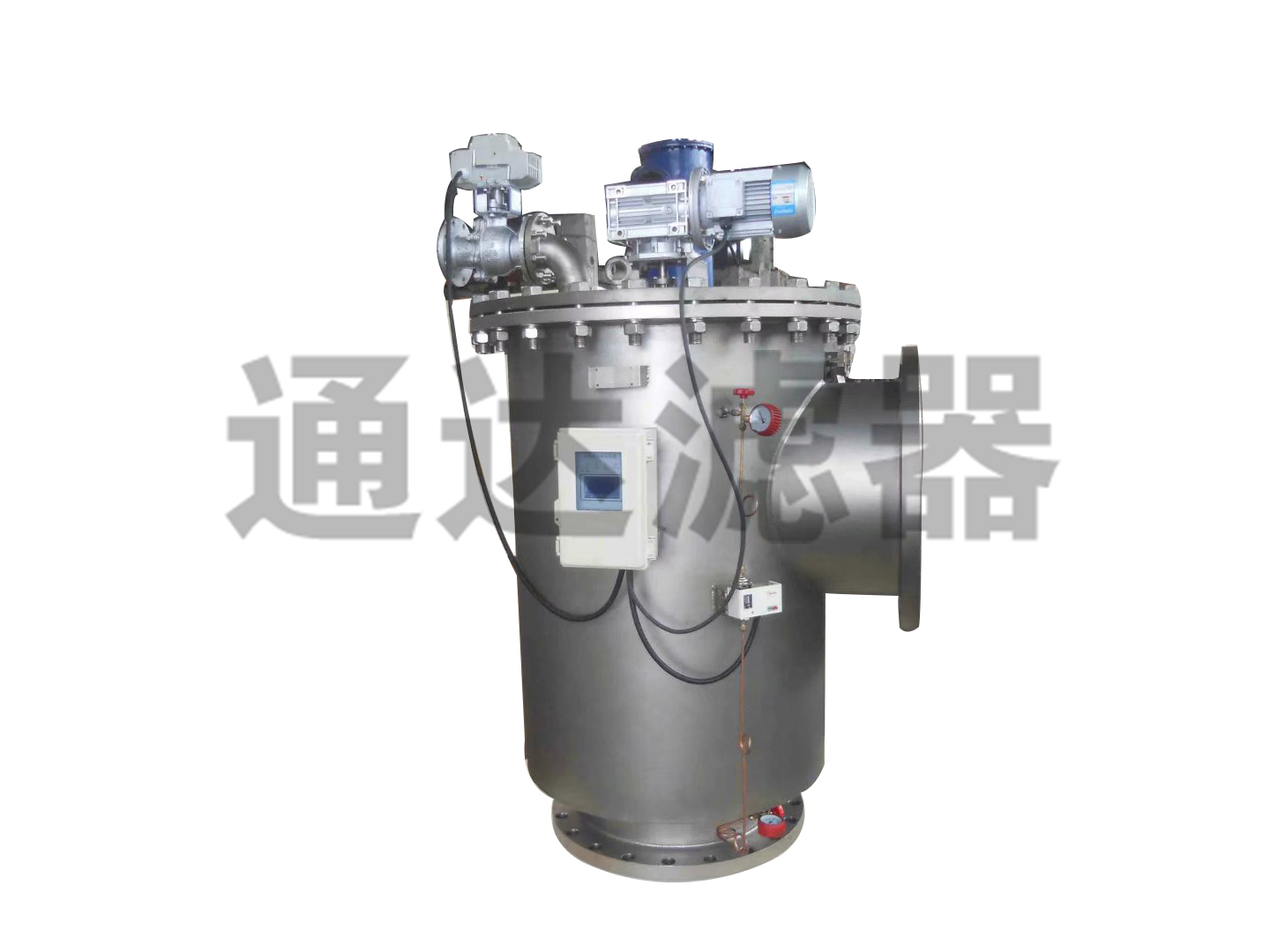不銹鋼直角式自清洗過(guò)濾器