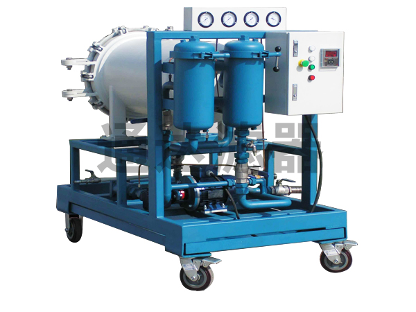 LYC-100J系列五級過濾聚結(jié)脫水濾油機