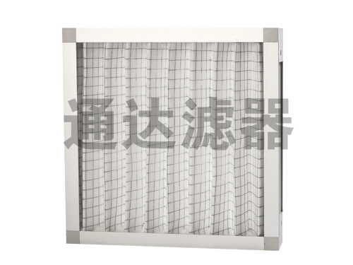 雙面襯電焊網(wǎng)初效板框過(guò)濾器