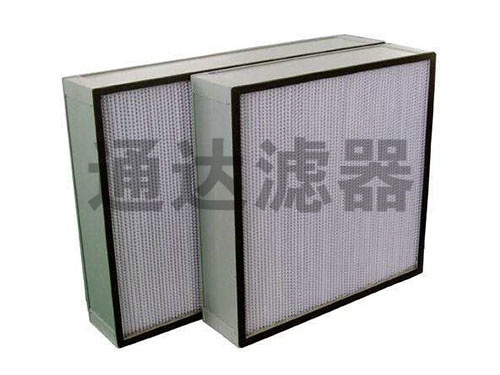 空調(diào)末端送風(fēng)處高效空氣過(guò)濾器