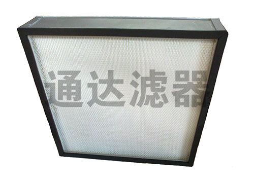 空調(diào)末端送風(fēng)處用高效空氣過濾器
